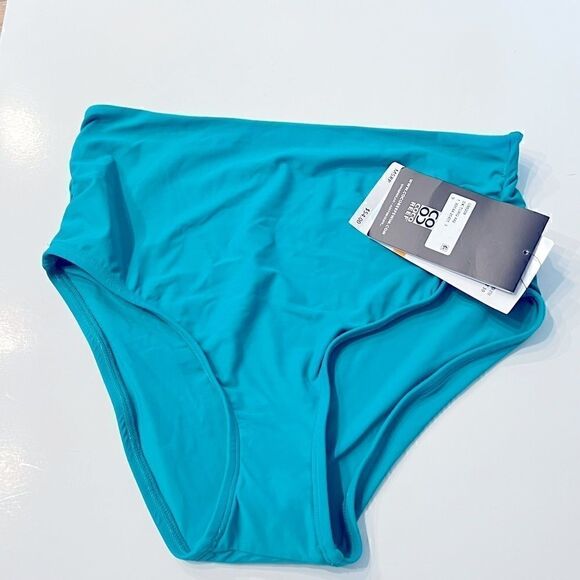 Coco Reef Impulse High-Waist Bikini
Bottoms- Dark Turquoise Rollover swimsuit - Picture 8 of 12